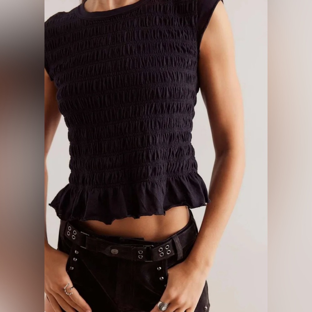 FREE PEOPLE We The Free Sylvie Tee Top